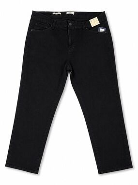 NWT Universal Thread 80s Slim Jeans Women’s Size 18 Black Mid Rise Slim Leg